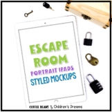 Escape Room Mockups Portrait iPads