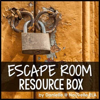 Preview of Escape Room Templates Resource Box (Personal Use) - Make Your Own Escape Rooms