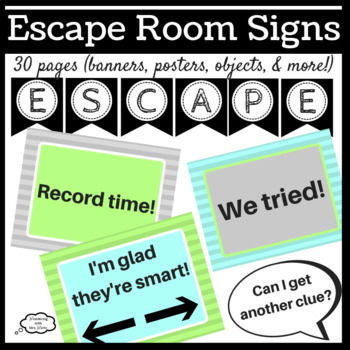 Wonder Escape Room Worksheets Teaching Resources Tpt - how to beat escape artist escape room roblox summer