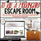 Escape Room, To Kill A Mockingbird Digital Escape RoomⓇ