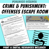 Escape Room: Types of Offenses Student Explore Activity (C