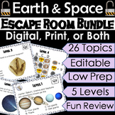 Escape Rooms: Earth & Space Science Review Games: Rock Cyc