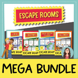 Escape Rooms for the English ESL/EFL class MEGA BUNDLE