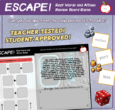 Escape! the Spaceship - Root Words and Affixes Review Game
