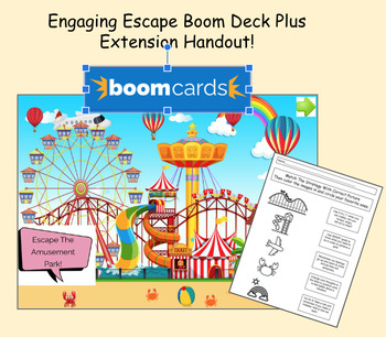 Preview of Escape The Amusement Park SEL Boom Deck-With Extension Handout