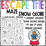 Escape The Maze - SNOW GLOBE - EDITABLE