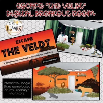 Preview of Escape "The Veldt" Digital Breakout Activity