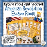 Escape from King George! Causes of the American Revolution