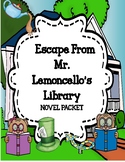 Escape from Mr. Lemoncello's Library Novel Study Print and