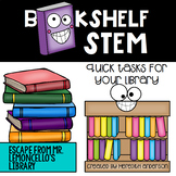 Escape from Mr. Lemoncello's Library - Bookshelf STEM Activities