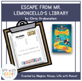 Escape from Mr. Lemoncello's Library, Chapter Book Project