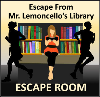 Preview of Escape from Mr. Lemoncello's Library - Escape Room