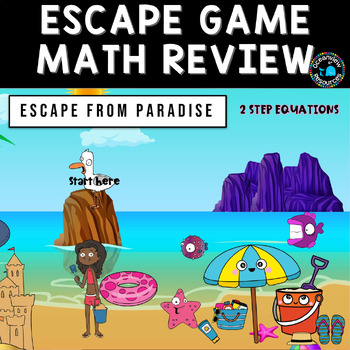 Preview of Escape from Paradise-Breakout Game-2 Step operations-Google Sites game