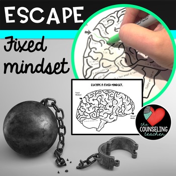 Preview of Escape a Fixed Mindset Maze