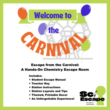 Preview of Escape from the Carnival: A SciEscape Hands-On Chemistry-based Escape Room