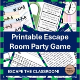 Escape from the Classroom! End of Year Printable Escape Ro