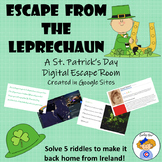 Escape from the Leprechaun St. Patrick's Day Escape Room