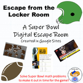 Escape from the Locker Room Digital Super Bowl Escape Room