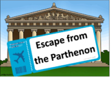 Escape from the Parthenon Ancient Greece Digital Escape Room