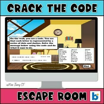 Preview of Escape room executive functioning OT BOOM Cards