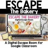 Escape the Bakery Digital Escape Room for Google Classroom