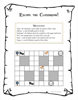 The Pirate Adventure Escape Room Challenge
