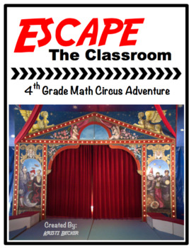 Preview of Escape the Classroom Math Circus