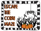 Escape the Corn Maze: Halloween Spiral Review for ELA and 