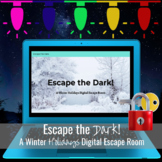 Escape the Dark! Winter Holidays Digital Escape Room | Dis