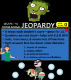 Escape the Doom Jeopardy: US Civil War--Division and Compromise