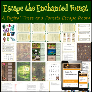 Escape The Enchanted Forest A Trees And Forest Digital Breakout