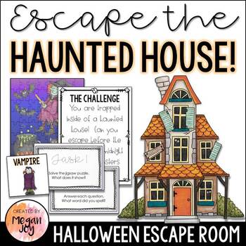Haunted House Escape Room Worksheets Teaching Resources Tpt - escape room roblox haunted house