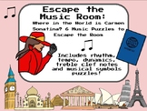 Escape the Music Room: Where in the World is Carmen Sonati