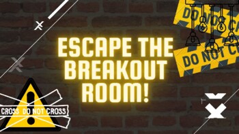 Preview of Escape the Room Activity