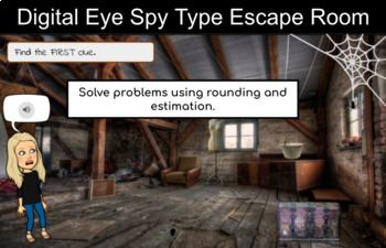 Preview of Escape the Room: Attic: Rounding and Estimation