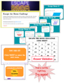 Escape the Room Challenge - Properties of Quadrilaterals 