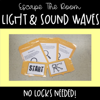 Preview of Escape the Room-Light and Sound Waves