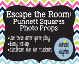 Escape the Room-Punnet Squares Photo Props