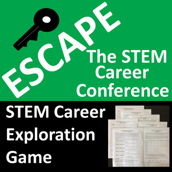 Preview of Escape the STEM Careers Conference Game Activity