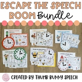 Escape the Speech Room Bundle - Activities for the Year!