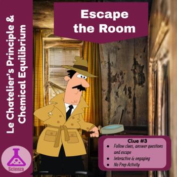 Preview of Escape the room digital - Chemical Reactions - Equilibrium 