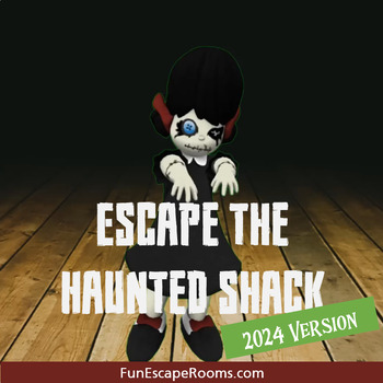 Preview of Escape the shack: Digital escape room - use your content!