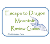Escape to Dragon Mountain Review Game - Multiplication