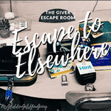 Escape to Elsewhere! The Giver Escape Room