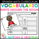 Escribe el salón Write around the room todo el año Vocabulario