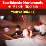 Kindergarten Writing Prompts SPANISH | Escribiendo Kinder 