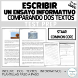 Escribir un ensayo informativos - Spanish informative essa