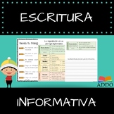 Escritura informativa - Informative Writing In Spanish