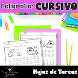 Preview of Escritura en Cursivo - Cursive Handwriting in Spanish