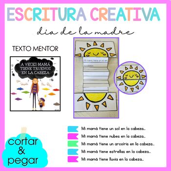 Preview of Mothers´s day - día de la madre escritura creativa  - writing prompts and craft 